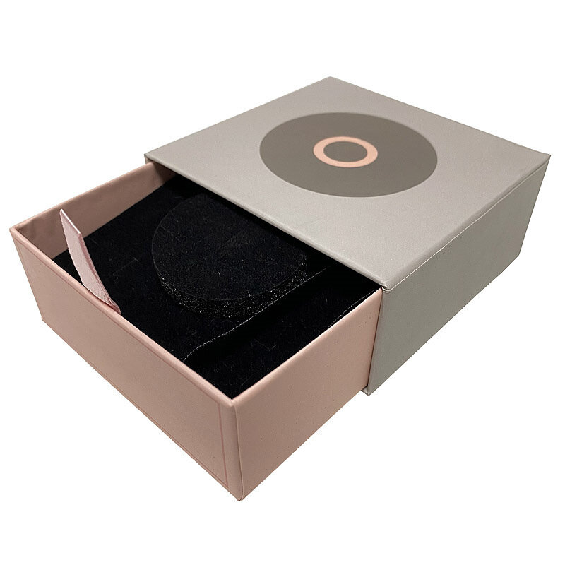 Fit oryginalna moda 1szt pudełko wystawowe prezent dla bransoletki bransoletki pierścionki naszyjnik pierścionki kolczyki koralik urok czarny biały flanelowa torba