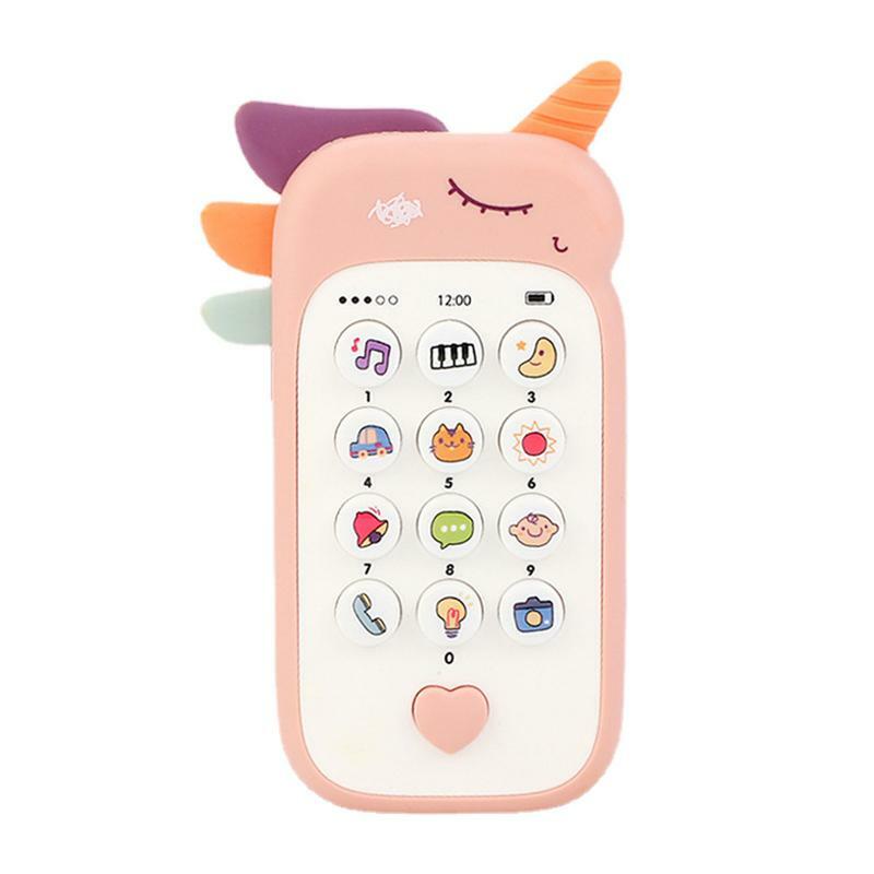 Elektronisches Spielzeug Telefon Kind Handy Handy Telefon pädagogisches Lernen Spielzeug Musik Baby Baby Telefon großes Geschenk für Kind