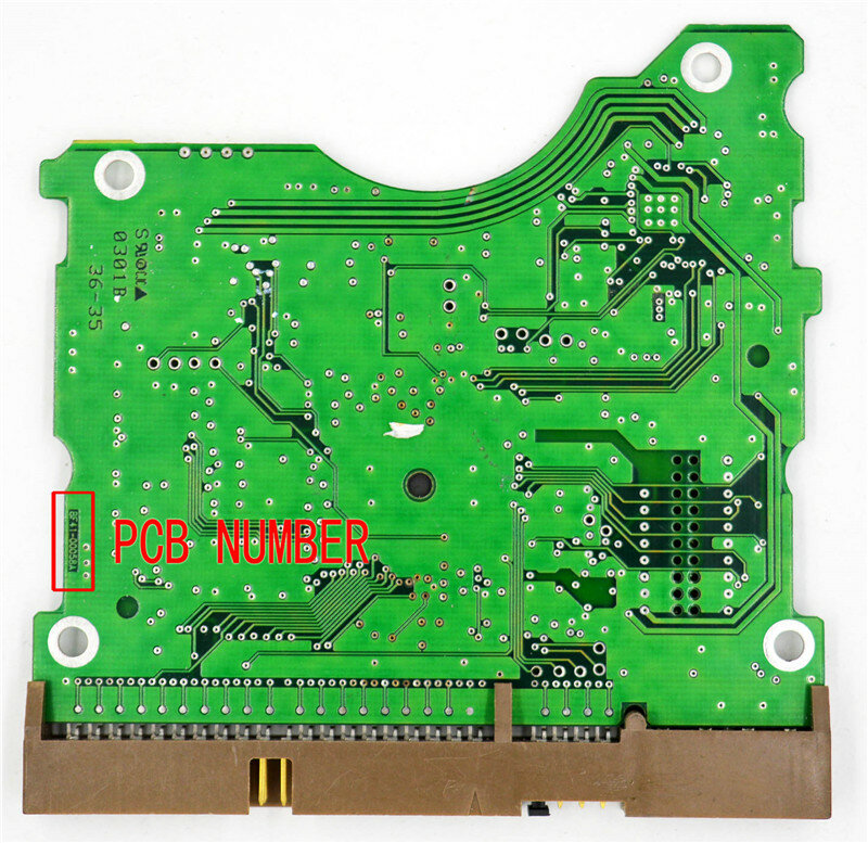 Placa de circuito/placa de disco rígido sa desktop número: BF41-00058A verna rev 07