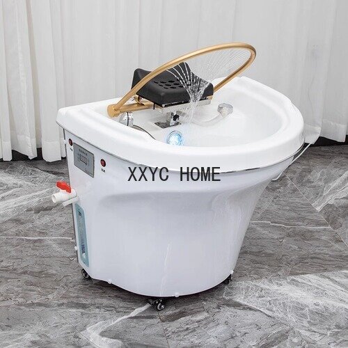 Mobile Shampoo Basin Water-Free Constant Temperature Fumigation Water Circulation Bed Beauty