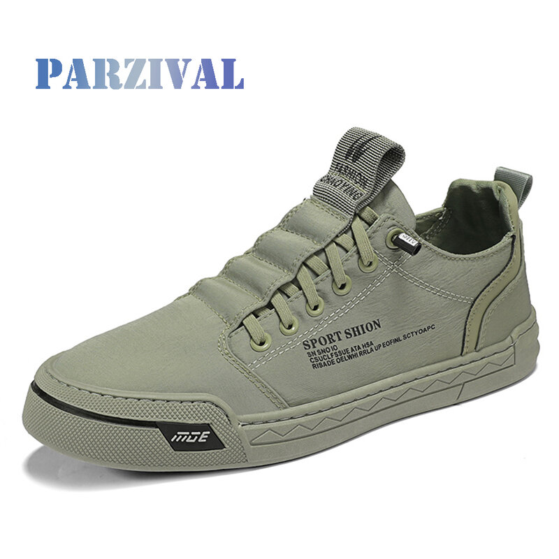 PARZIVAL-캐주얼 신발 아웃도어 캔버스 워킹화 남성용, 편안한 로퍼 테니스 신발 2023 신상