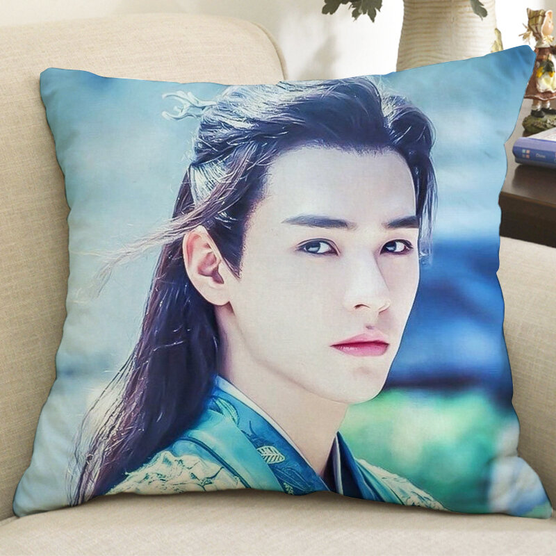 Chinese Drama An Le Zhuan The Legend of An Le Zhuan Gong Jun Han Ye Surrounding 35x35cm Pillows Cover Cusion Covers