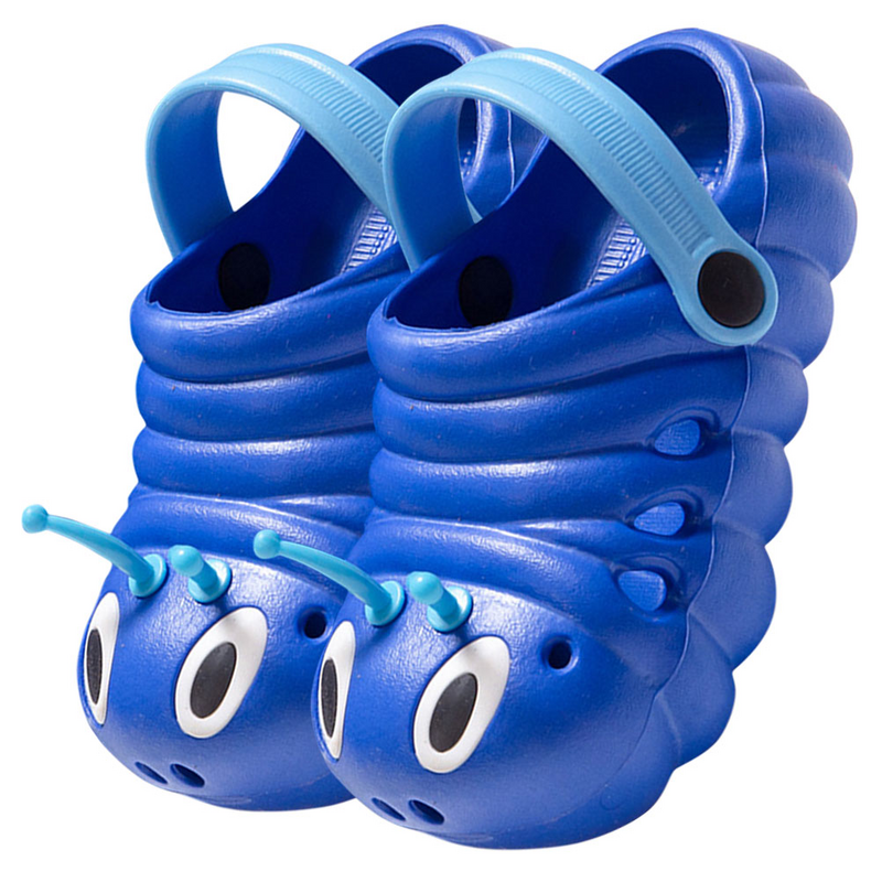 Caterpillar Sandals Children's Shoes Summer Baotou Boys Girls Baby Hole Soft Sole Slippers for Kids Cartoon