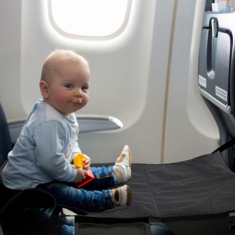 Kinderen Vliegtuigbed Vliegtuig Voetsteun Voor Kinderen Vliegtuigpedalen Opvouwbaar Ontwerp Past Uitgangsrij Raam Schot Middelste Stoel
