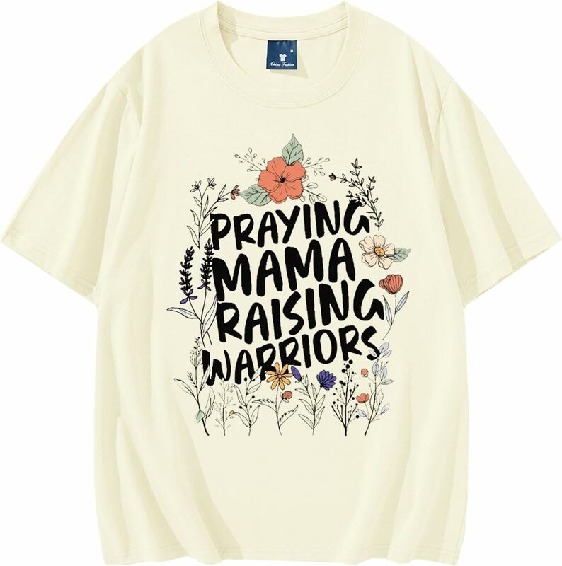 قميص نسائي للرفع والصلاة ، نادي ماماس ، قمصان مسيحية ، قمصان للأمهات