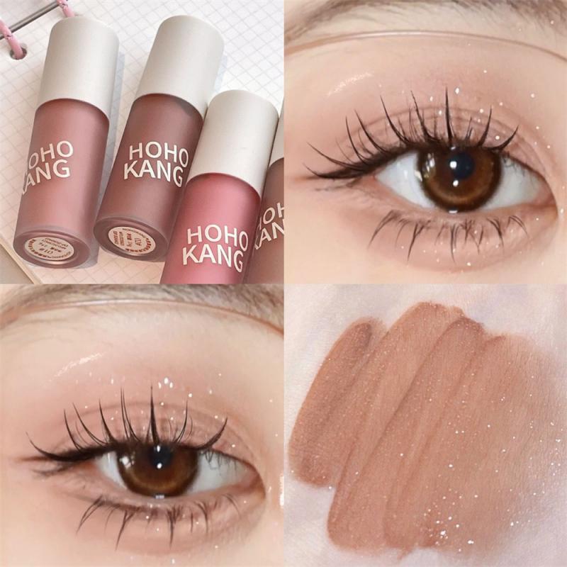 Matte Liquid Eyeshadow Cream, Milk Peach Blush, Velvet Cheek Blush, Nude Powder, Contour Shadow Primer, Paleta Rosa, 9 cores