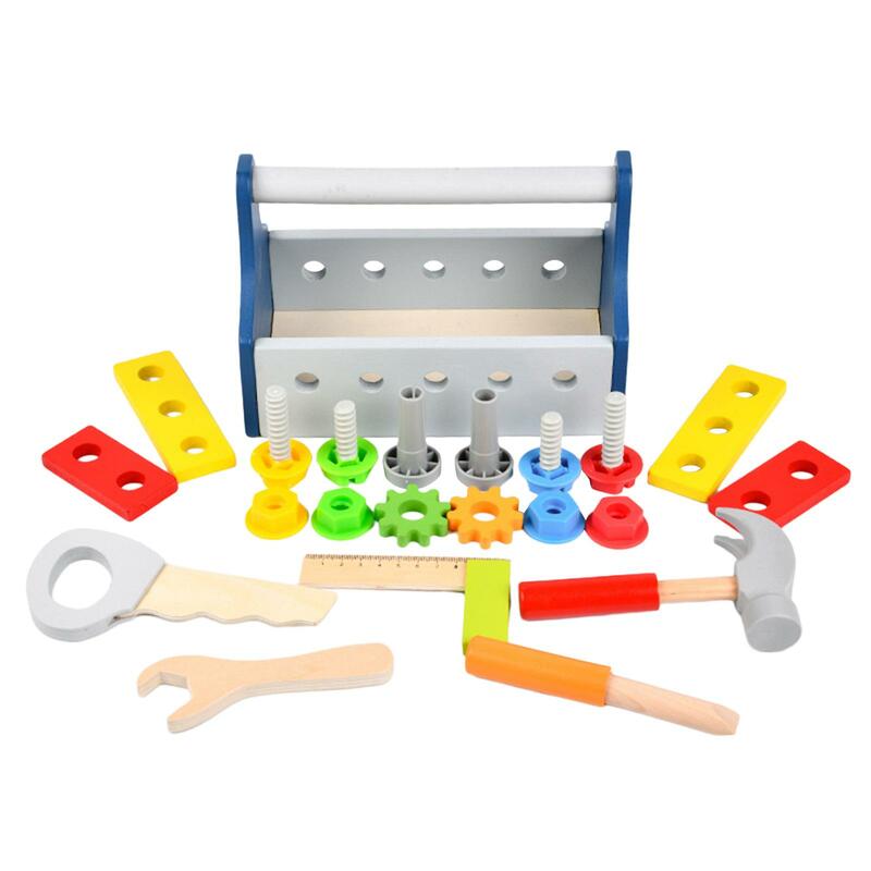 Montessori Construction Toys for Kids, Brinquedos de Desenvolvimento Educacional, Habilidades Motoras Finas, Conjunto de Ferramentas para Pré-Escolar, Presentes