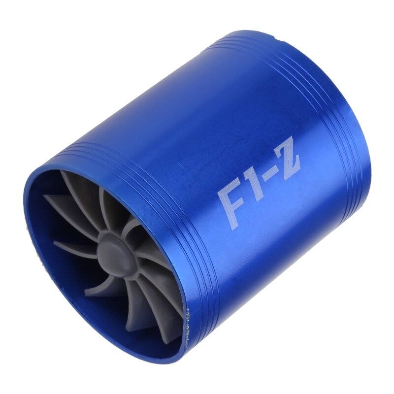 Outil compresseur gaz carburant ventilateur turboventilateur d'admission d'air Double bleu F1Z