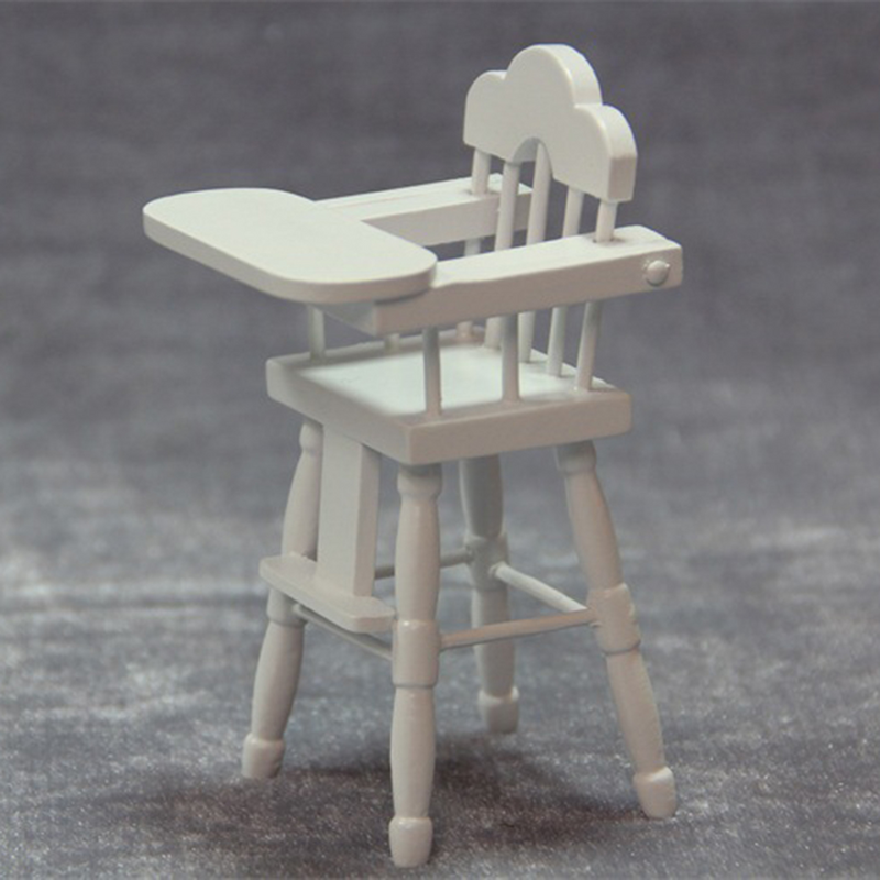 Molde de silla alta para niños, trona, asiento de mesa, juguetes para bebés, muebles para niños pequeños