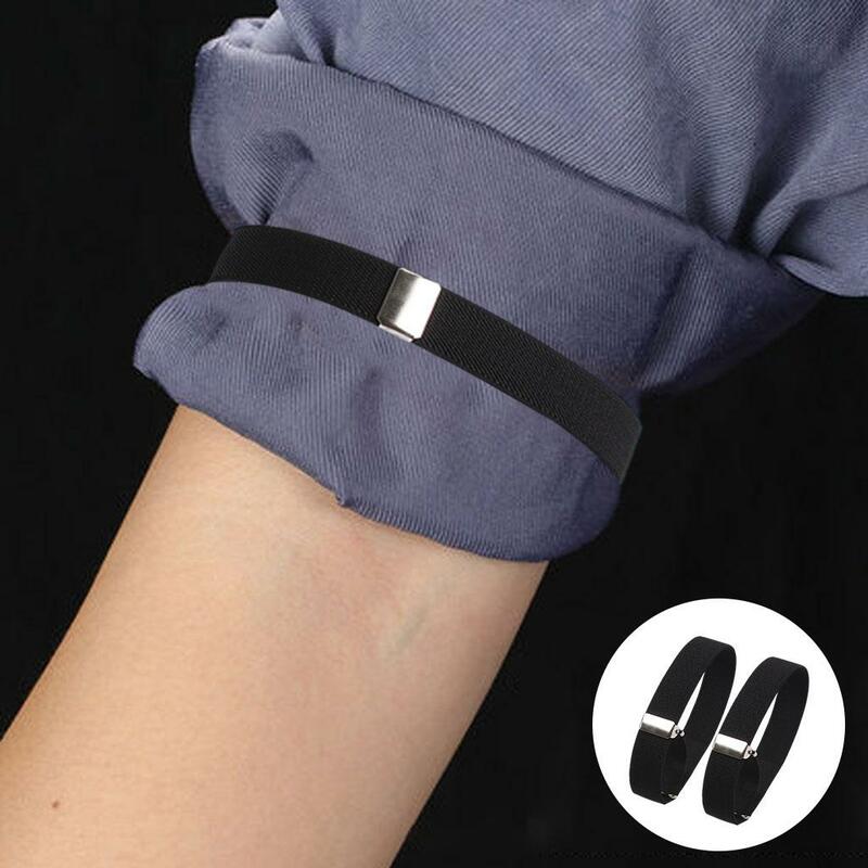 2x regulowane metalowe uchwyty rękawów opaski na ramię akcesoria odzieżowe na imprezę