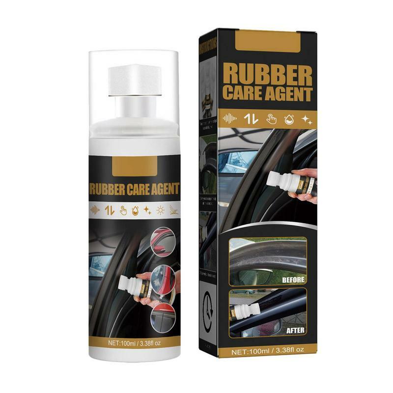 Car Rubber Cure Agent Repairer, Polimento Trim, Reparação Renovator, Clean Gloss Exterior Repair, Pasta de remodelação para Auto