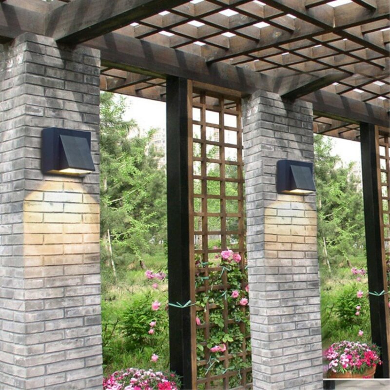 Aluminium 5W LED Wall Lamp Waterproof IP65 Outdoor Wall Light Sconce Balcony Garden Decoration Lighting Lamp AC110V 220V