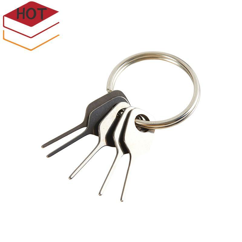 5pcs/Set SIM Card Eject Pin Key Tool Needle SIM Card Tray Holder Eject Pin for Mobile Phone Key Tool Card Pin Needle