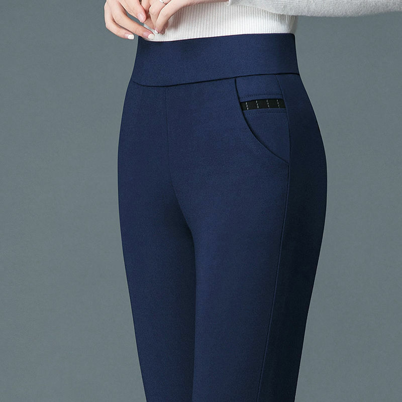 MRMT 2024 pantaloni da donna nuovi di zecca collant elastici nove punti piedi estivi pantaloni dritti a vita alta per donna