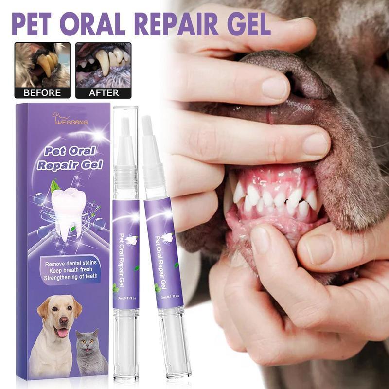 Hondentandenpoetsgel Tandenreiniger Oplossing Voor Kattenhond Professionele Reinigingsgel Voor Het Verwijderen Van Tandvlekken Kattenhondenbenodigdheden