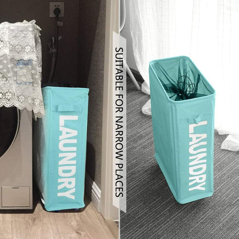 Foldable Organizers Laundry Basket Laundry Hamper Slim Rolling Cestas De Almacenamiento Cesto Ropa Sucia
