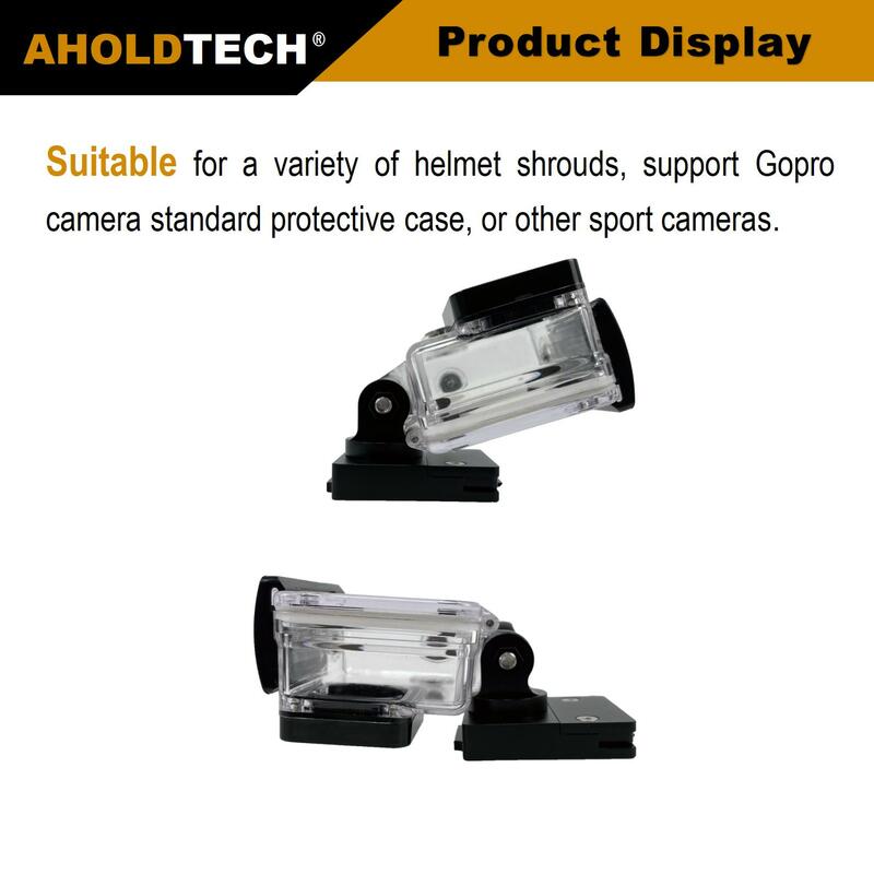Adapter kamera na kask ze stopu Aluminium CNC mocowanie NVG szybkie złącze do kamer Gopro Hero i innych kamery sportowe