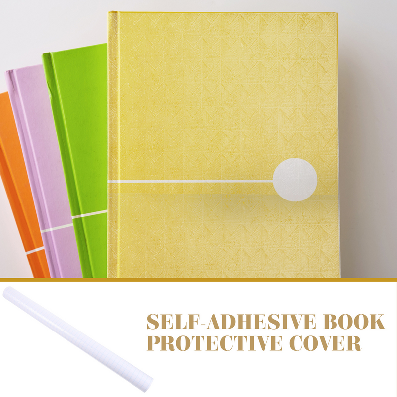 Magazine Protector Book Covers Scrapbook Protection Film Textbook Protective Plastic Paper Sleeve Clear Ream of Cases