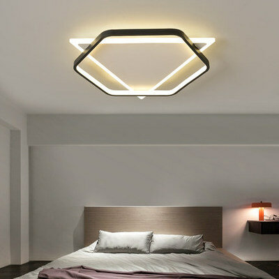 모던 LED 천장 램프, 침실 거실 식당 복도 발코니 샹들리에, 실내 홈 장식 조명, 고정장치 광택