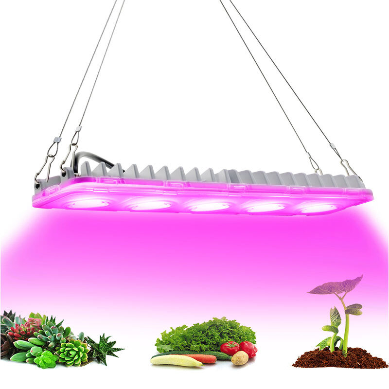 Full Spectrum COB LED Grow Light, 50W LED Refugium Pflanzen licht, geeignet für Indoor-Pflanzen im Freien, Seeding Veg Bloom Gewächshaus