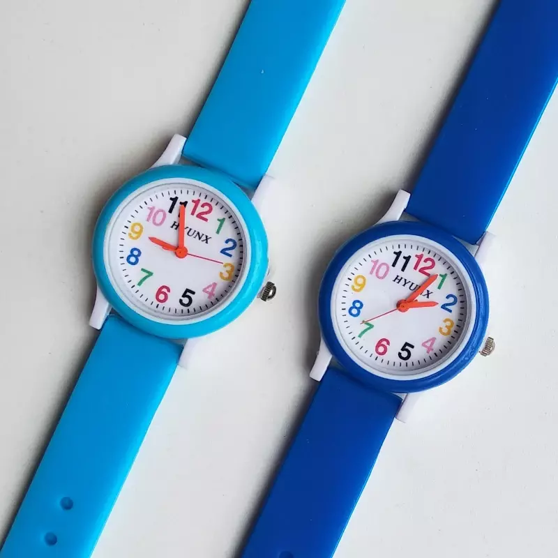 Nieuwste Release 3D Baby Horloge Speelgoed Kinderen Horloge Voor Kid Meisje Waterdichte Digitale Kids Horloges Jongen Kerstcadeau Kind Klok