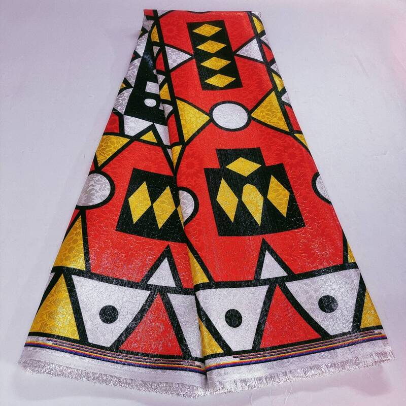 Tela de encaje de tul nigeriano africano de alta calidad, tejido Jacquard de Organza bordado, guipur, vestido de fiesta de graduación, 5 yardas, 1 pieza, novedad de 2024
