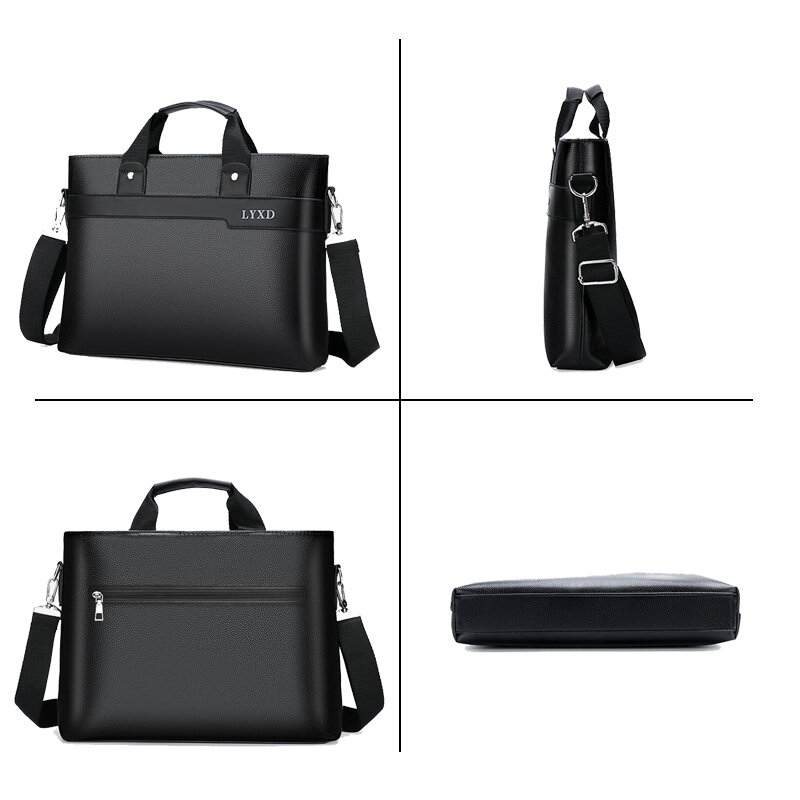 Мужские сумки-портфели, деловые сумки на плечо, сумки-мессенджеры, повседневные Портативные Компьютерные сумки-тоуты для мужчин