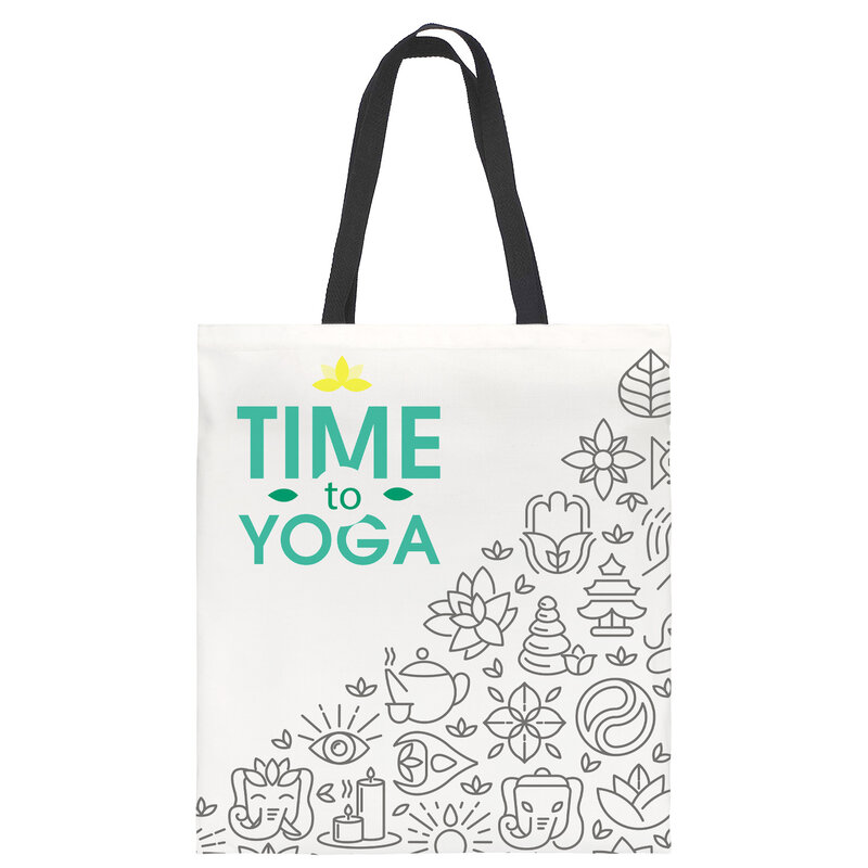 Yoga bolsa esportes tote bags moda bolsa grande capacidade compras totes senhoras saco de compras pode ser personailized 2022