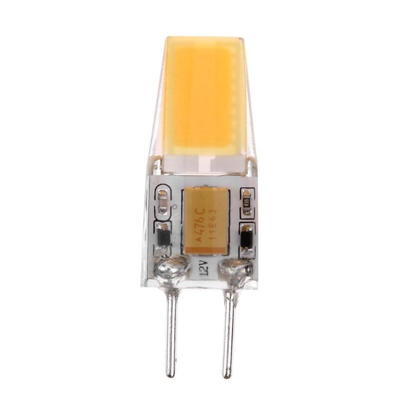 โคมไฟ LED GY6.35หรี่แสงได้โคมไฟไฟขั้วเกลียว LED 6W ac/dc 12V โคมไฟระย้า1505 G6.35 cob bombillas สีขาว/อบอุ่นหลอดไฟสีขาว