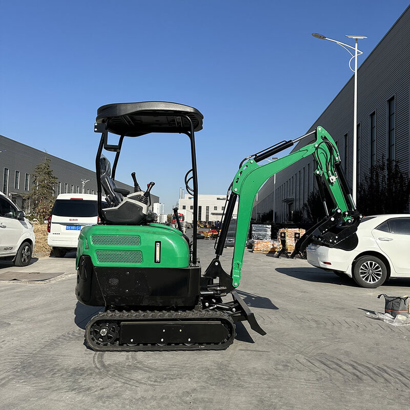 Cinese Hightop nuovo Mini escavatore cingolato escavatore macchina Minibagger Farm CE EURO5 EPA motore 1 2 2.5 3.5 Ton Mini escavatore
