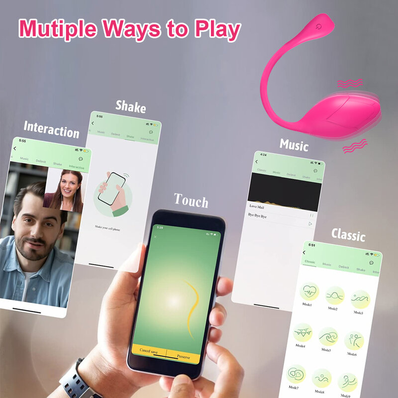 Bluetooth app rosa vibradores ovo para mulher sem fio controle remoto dildo feminino g ponto vibratório amor ovo brinquedos sexuais para adultos