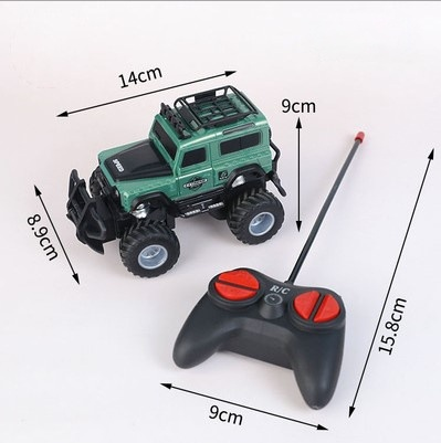 Mini 4ch rc carro de controle remoto caminhão crianças brinquedo presente