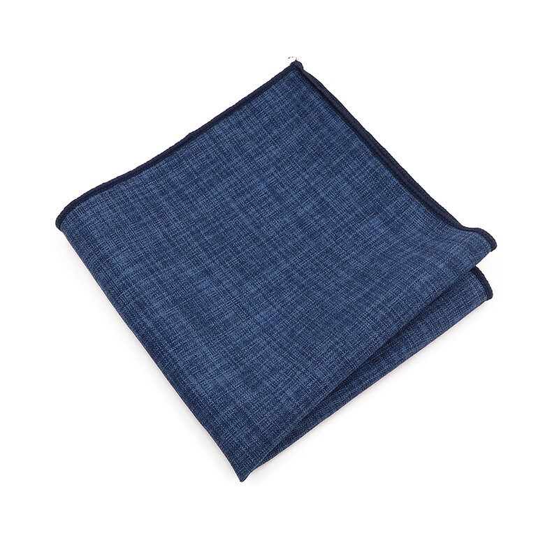 Solid Color Cotton Hankies Soft Touch Handkerchief For Men Candy Color Simple Pocket Square Men's Suit Chest Towel Accessories