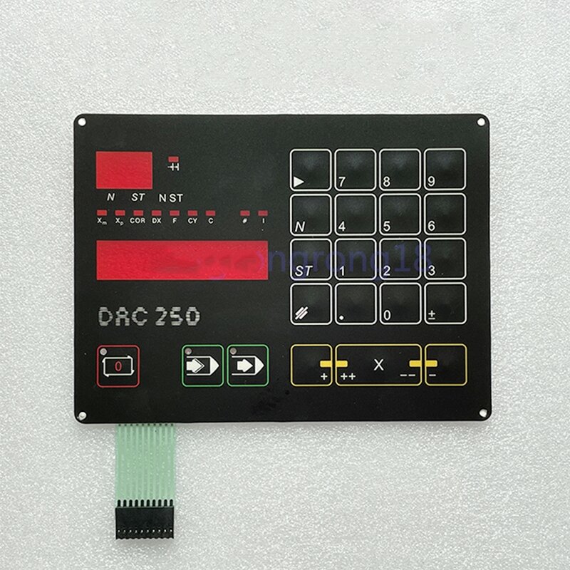 Nuova tastiera a membrana Touch compatibile di ricambio per DELEM DAC-250 DAC250