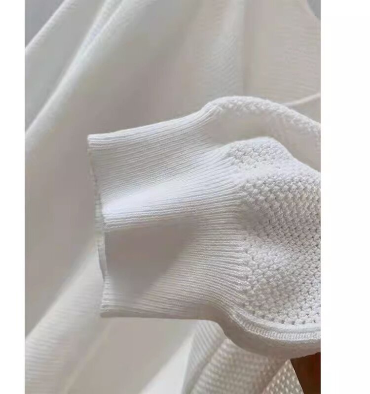 Camisa fina branca emagrecedora solta para homens e mulheres, moletom oco, com capuz, cor sólida, tamanho grande, primavera, outono, 2024