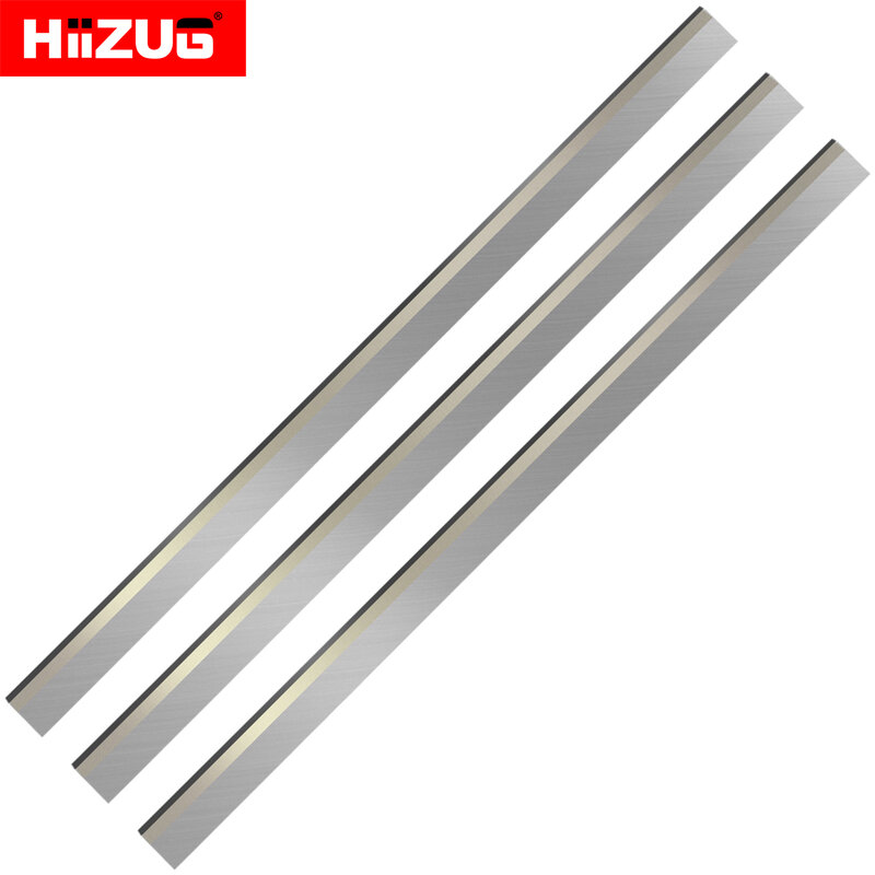 385mm×20mm×3mm Planer Blades Knives for Cutter Head of Electric Planer Thicknesser Machines Set of 3