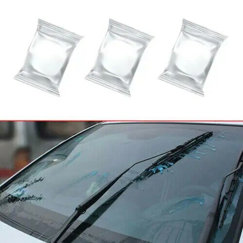Tablet Effervescent pembersih kaca depan mobil, aksesori pembersih mobil 10 buah, alat pembersih kaca jendela rumah, pembersih debu
