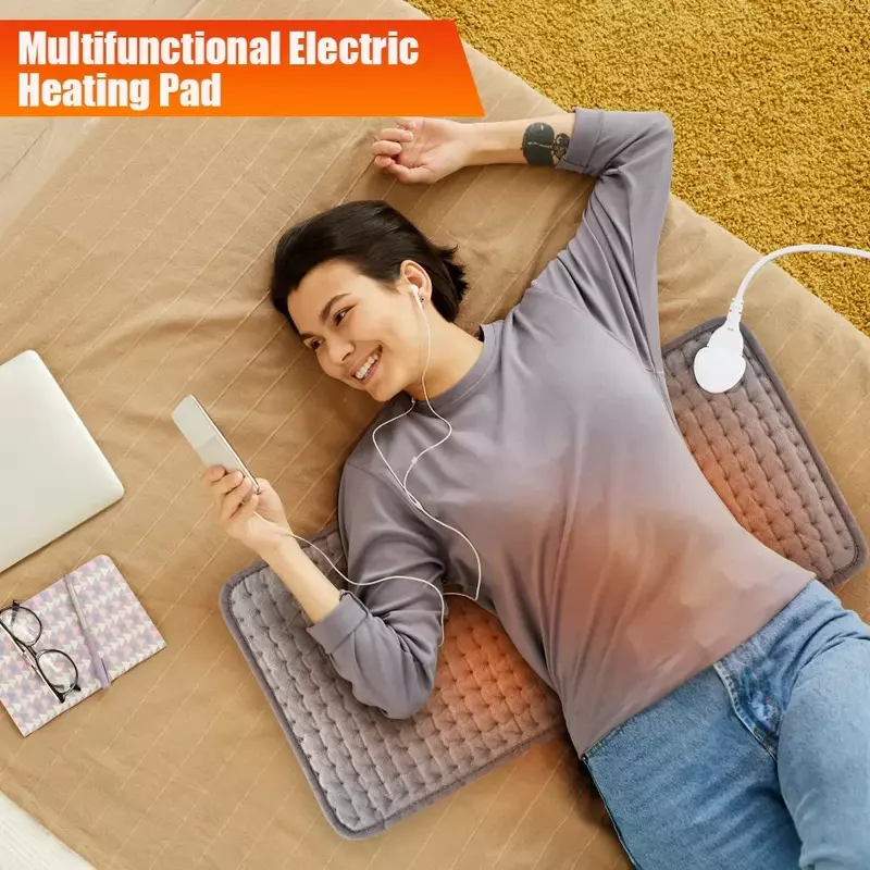 Электрическая грелка с 10 уровнями нагрева, одеяло для физиотерапии, домашнее одеяло, грелка, подушка с постоянной температурой