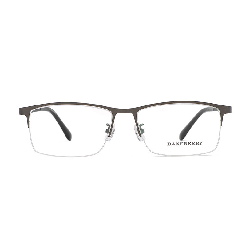 Reven Jate 71111 Optical Glasses Large Size Pure Titanium Frame Prescription Eyeglasses Rx Men Glasses Eyewear for Big Face