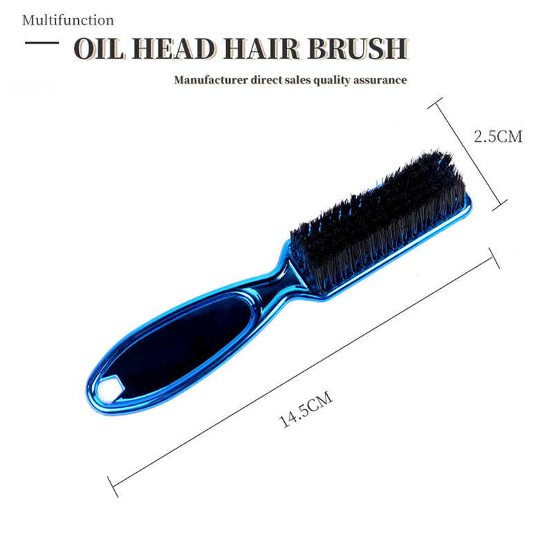 Pennello da barba professionale pennelli da barba barbiere Vintage a forma di testa di olio per la pulizia dei capelli spolverino per il collo spazzola per rimuovere i capelli rotti