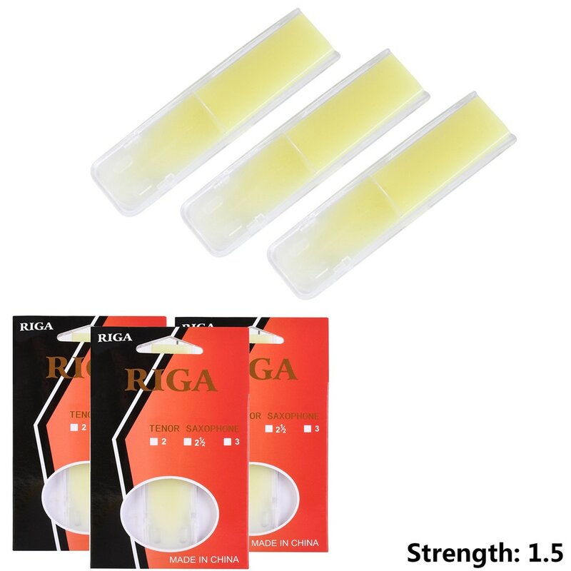Durable Resin Reeds 2.0 3-pack Resin Strength 1.5 Yellow Resin Synthesis Useful High Quality Nice Best Brand New