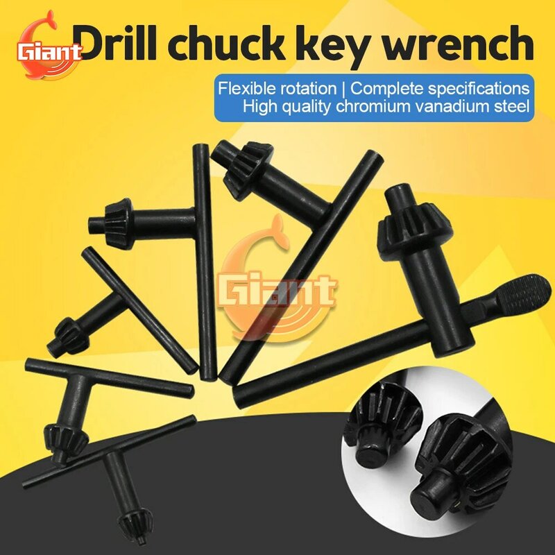 Hand Drill Key Wrench Drill Chuck Change Bit Converter Adaptor Hardware Tool Accessories Drill Chuck Key Wrench