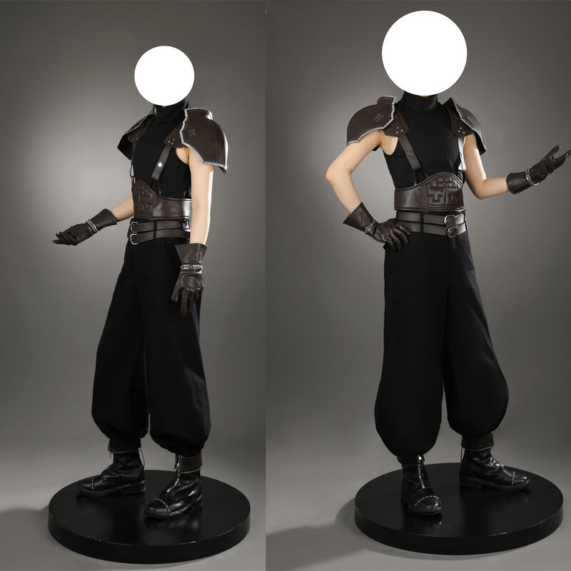 FF7 Costume di carnevale di Halloween di alta qualità gioco Final Fantasy VII Rebirth gioco di ruolo Set di accessori per costumi di fusciacca