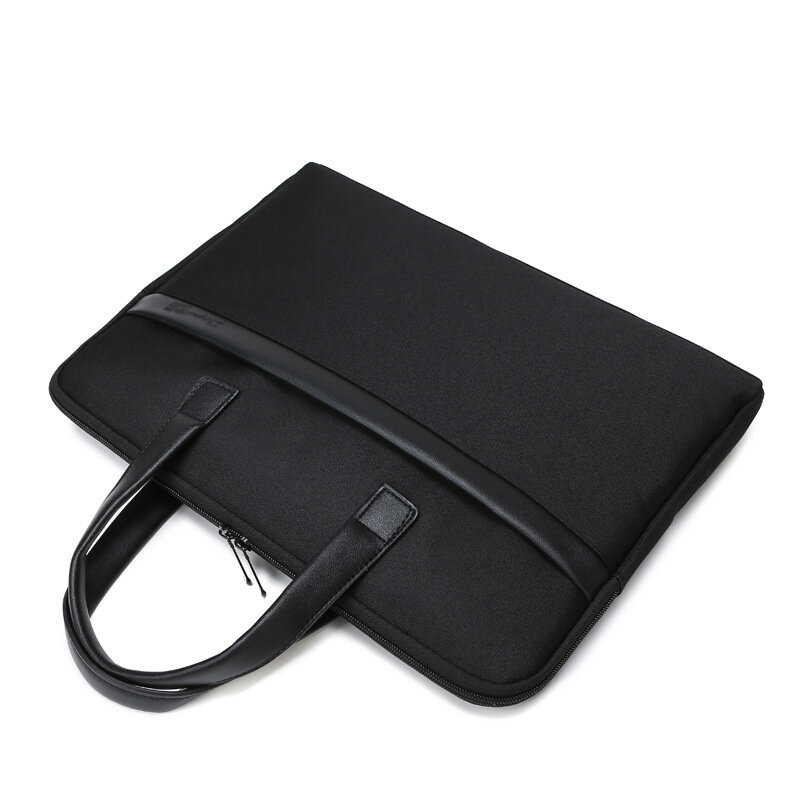 Male Briefcase Large Capacity Office Work Portable Bag Oxford Handbag For Laptop A4 File Men's Business Document Case