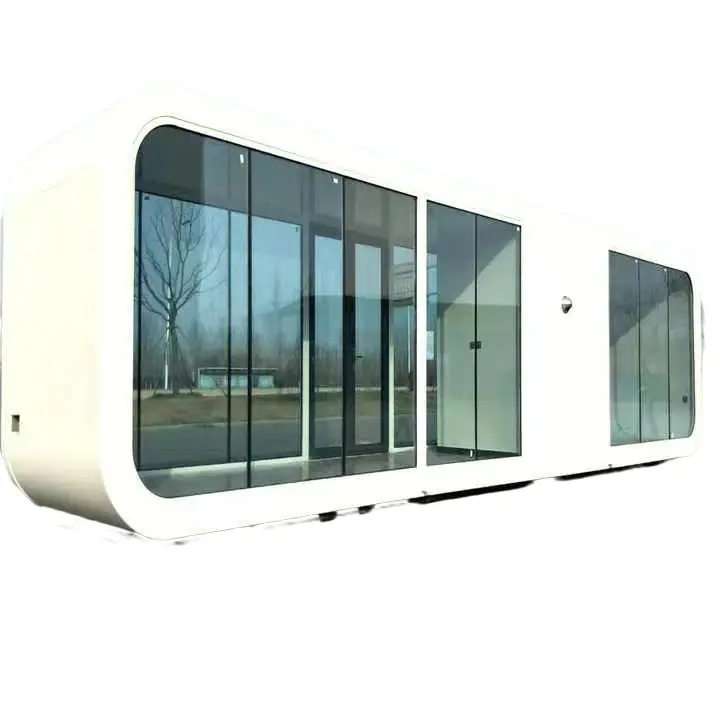 Cápsula de manzana personalizada para casa móvil, contenedor creativo para casa, oficina, sala de Sol, hotel