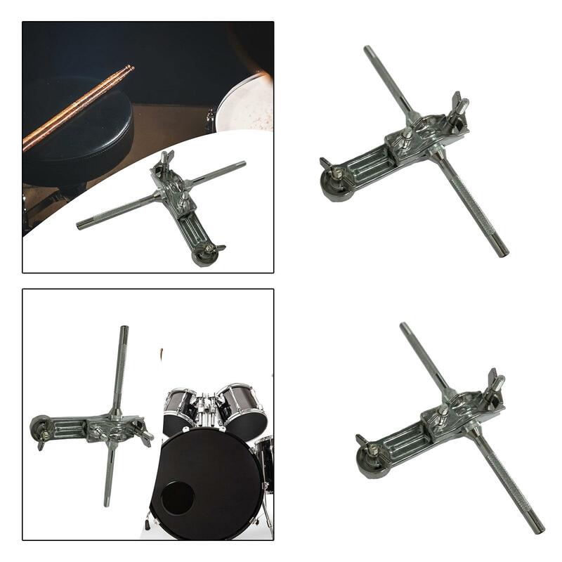 Cowbell Mounting Bracket Cowbell Clamp Support Hardware Durable Percussion Instrument Accessories Adjustable Accessory Part
