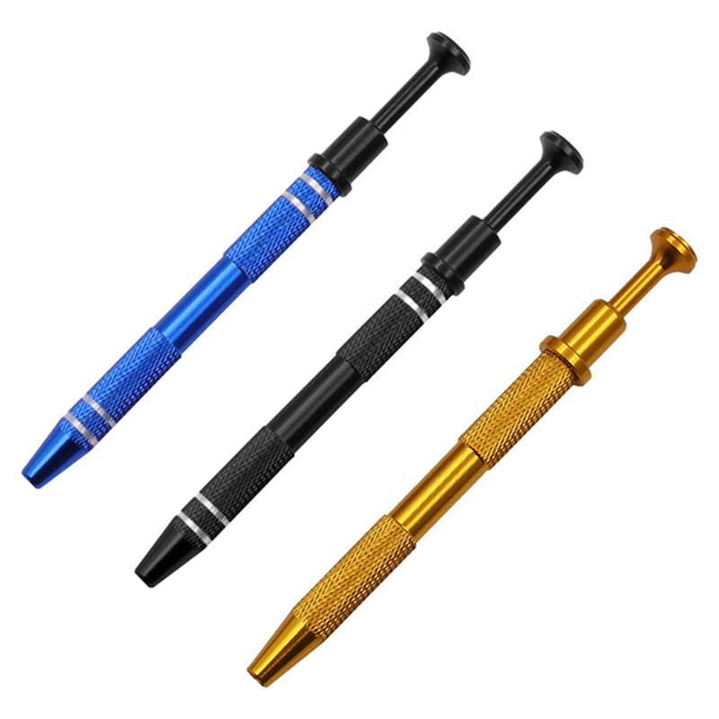 ส่วนประกอบอิเล็กทรอนิกส์ Grabber สี่ Claw IC ชิป BGA Gripper Extractor สกรู Picker Pick Up ปากกาอิเล็กทรอนิกส์ซ่อมเครื่องมือมือ