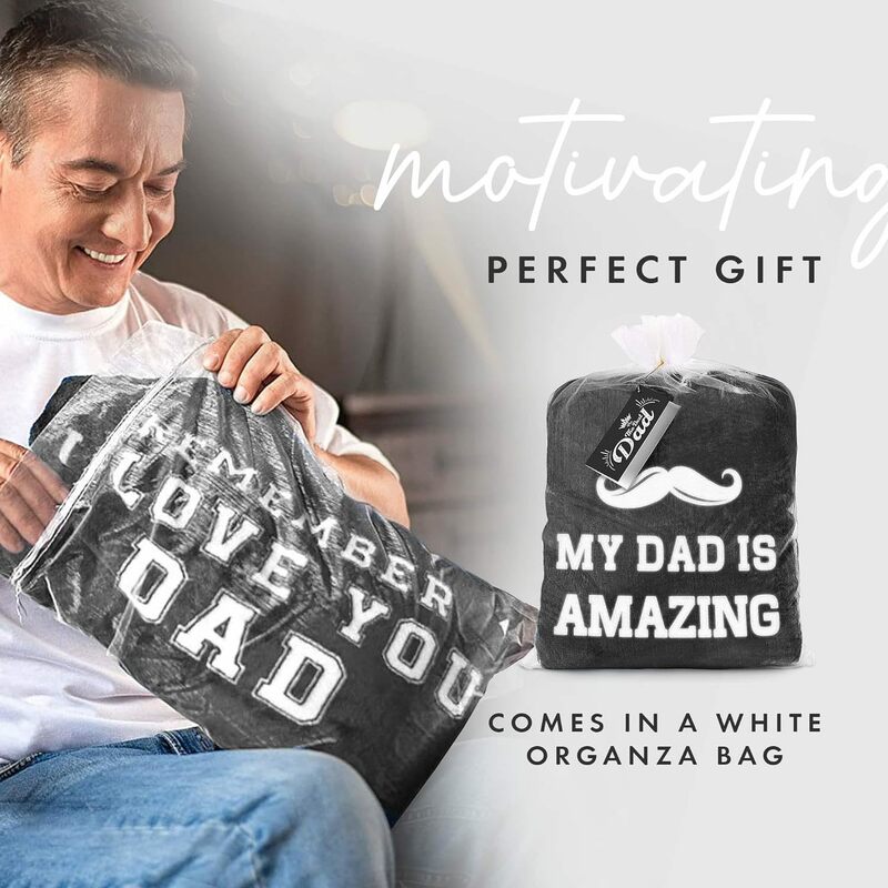 Best Dad Blanket, Gifts for Dad, Dad Gifts, Gifts for Dad Who Wants Nothing, Best Dad Ever Gifts