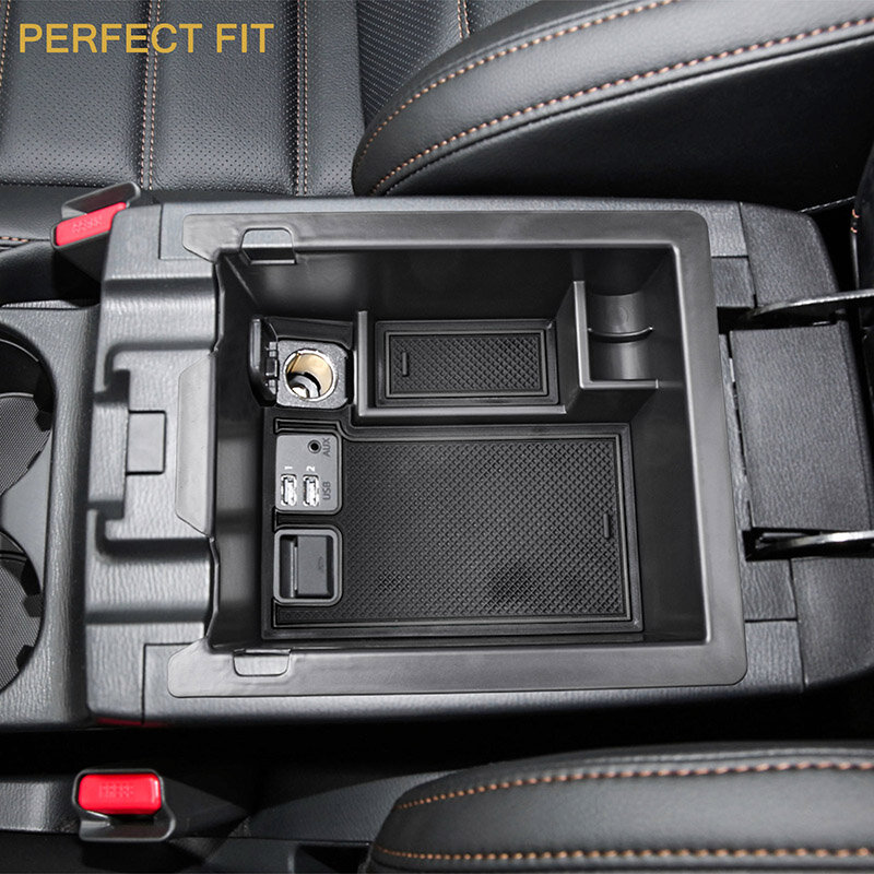 Car Armrest Secondary Storage Box Dividers for Mazda CX-5 2017-2024 Interior Accessories Insert Tray Center Console Organizer