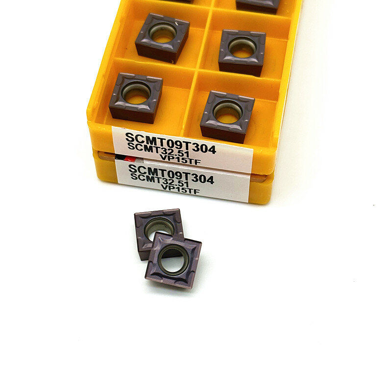 SCMT09T304 tool VP15TF UE6020 US735 CNC alat pemutar Internal alat putar karbida SCMT09T304 alat bubut SCMT